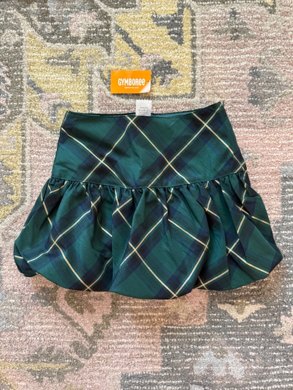 Gymboree Plaid Christmas Holiday Skirt size 8